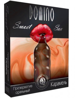 Презервативы DOMINO Sweet Sex "Карамель" - 3 шт., Domino