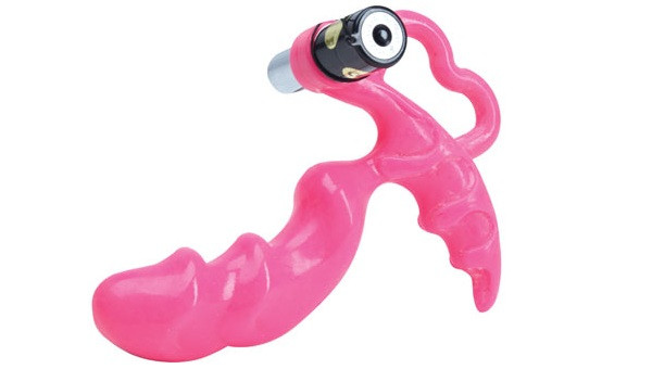 Розовая силиконовая вибровтулка , Dream Toys
