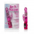 Розовый вибромассажер Petite Jack Rabbit - 24 см., California Exotic Novelties