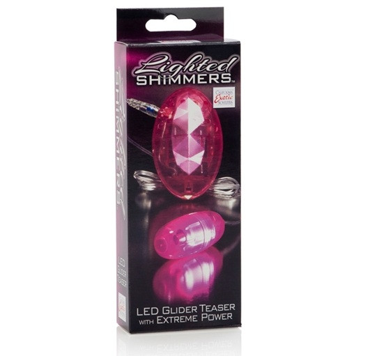 Вибромассажер-пуля со светодиодами Lighted Shimmers, California Exotic Novelties