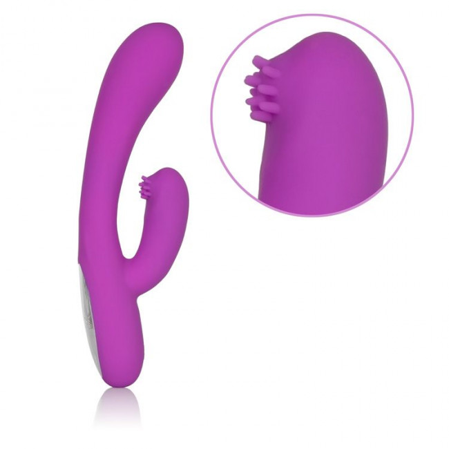 Фиолетовый перезаряжаемый вибромассажер Embrace Massaging G-Tickler, California Exotic Novelties Фиолетовый перезаряжаемый вибромассажер Embrace Massaging G-Tickler, California Exotic Novelties