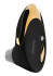 Чёрно-золотой бесконтактный вакуумный стимулятор клитора Womanizer W500 Pro, Womanizer
