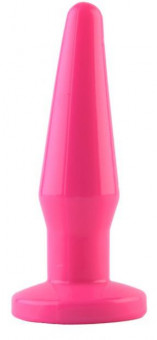 Розовая анальная втулка POPO Pleasure - 12,1 см., POPO Pleasure
