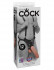Страпон-система с телесной насадкой 12" Hollow Strap-On Suspender System - 30 см., Pipedream