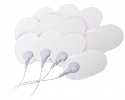 Набор из 12 накладок Shock Therapy Replacement Pads, Pipedream