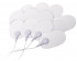 Набор из 12 накладок Shock Therapy Replacement Pads, Pipedream