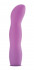 Фиолетовый страпон Deluxe Silicone Strap On 10 Inch с волнистой насадкой - 25,5 см., Shots Media BV