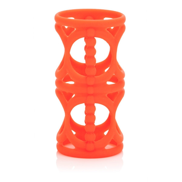 Набор оранжевых насадок на пенис Posh Silicone Lovers Cages, California Exotic Novelties Набор оранжевых насадок на пенис Posh Silicone Lovers Cages, California Exotic Novelties