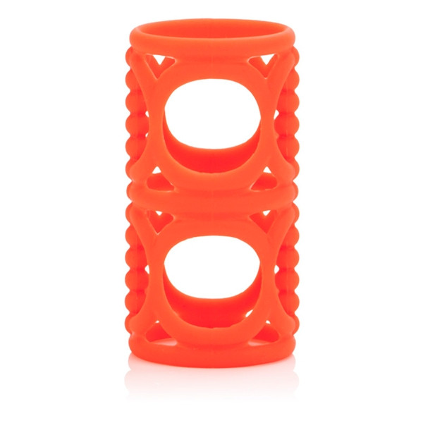 Набор оранжевых насадок на пенис Posh Silicone Lovers Cages, California Exotic Novelties Набор оранжевых насадок на пенис Posh Silicone Lovers Cages, California Exotic Novelties