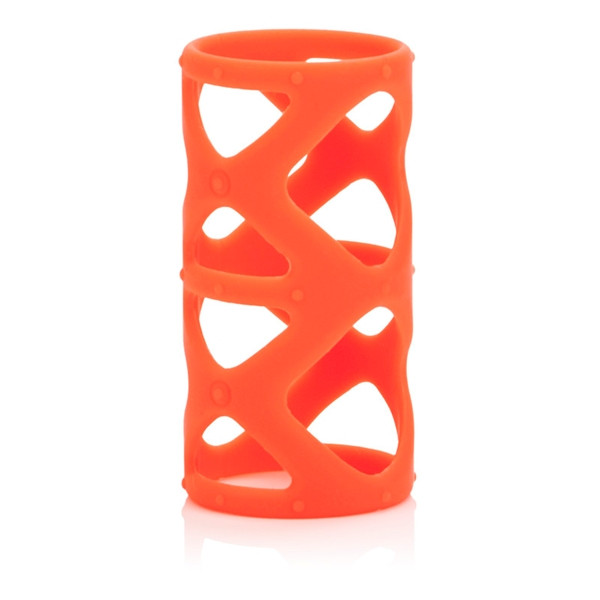 Набор оранжевых насадок на пенис Posh Silicone Lovers Cages, California Exotic Novelties Набор оранжевых насадок на пенис Posh Silicone Lovers Cages, California Exotic Novelties