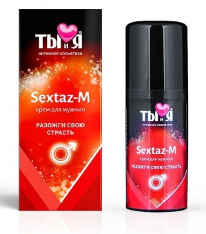 Крем Sextaz-m с возбуждающим эффектом для мужчин - 20 гр., Биоритм