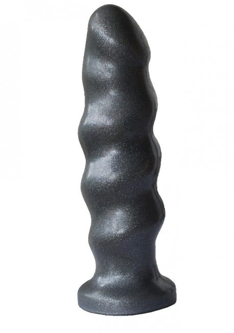 Черная насадка на трусики харнесс Platinum - 16 см., LOVETOY (А-Полимер)