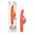 Оранжевый водонепроницаемый силиконовый вибратор Posh 10-Function Silicone Teasing Tickler - 20 см., California Exotic Novelties Оранжевый водонепроницаемый силиконовый вибратор Posh 10-Function Silicone Teasing Tickler - 20 см., California Exotic Novelties