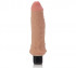 Водонепроницаемый вибромассажер Futurotic Veined Vibrating Dong 5.5" - 16 см., California Exotic Novelties