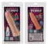 Водонепроницаемый вибромассажер Futurotic Veined Vibrating Dong 5.5" - 16 см., California Exotic Novelties