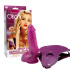 Гламурный страпон с блёстками Bree Olson Glitter Glam Strap-On Harness & Dong - 16 см., Topco Sales