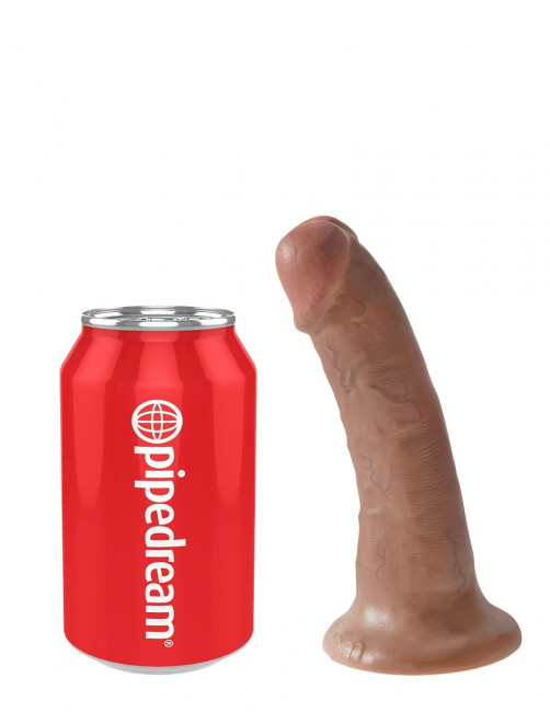 Фаллоимитатор-мулат на присоске 6" Cock - 15,2 см., Pipedream Фаллоимитатор-мулат на присоске 6" Cock - 15,2 см., Pipedream