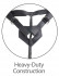 Телесный сдвоенный поясной страпон Strap-On Harness with 7" Two Cocks One Hole - 19,1 см., Pipedream