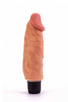 Водонепроницаемый вибратор Real Feel Realistic - 17 см., Lovetoy