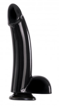 Чёрный гладкий фаллоимитатор Renegade 7 Smooth Dong - 19,8 см., NS Novelties