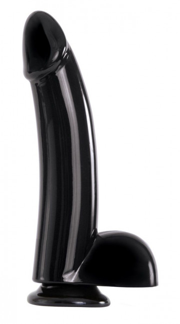Чёрный гладкий фаллоимитатор Renegade 7 Smooth Dong - 19,8 см., NS Novelties