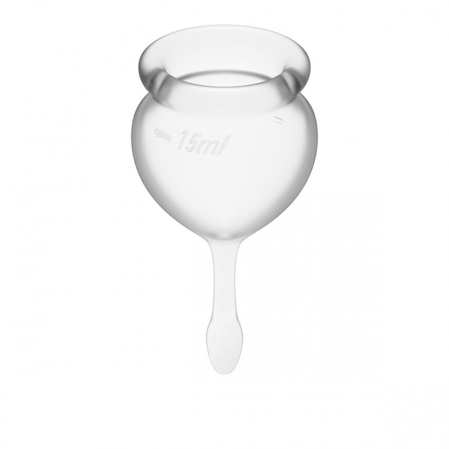 Набор прозрачных менструальных чаш Feel good Menstrual Cup Набор прозрачных менструальных чаш Feel good Menstrual Cup