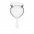 Набор прозрачных менструальных чаш Feel good Menstrual Cup Набор прозрачных менструальных чаш Feel good Menstrual Cup