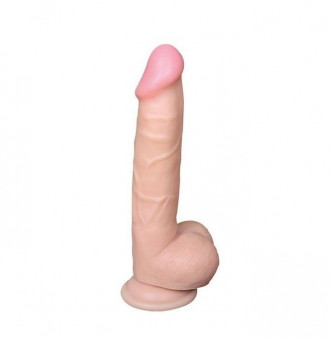 Телесный реалистичный фаллоимитатор Best Boyfriend, Bior toys