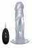 Прозрачный вибратор-реалистик Vibrating Realistic Cock 6" - 15 см., Shots Media BV