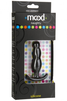 Анальная пробка MOOD NAUGHTY-3 для ношения - 8,5 см., Doc Johnson