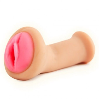 Мастурбатор-вагина CyberSkin Pink Lips Pussy Stroker , Topco Sales