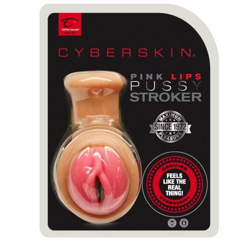 Мастурбатор-вагина CyberSkin Pink Lips Pussy Stroker , Topco Sales Мастурбатор-вагина CyberSkin Pink Lips Pussy Stroker , Topco Sales