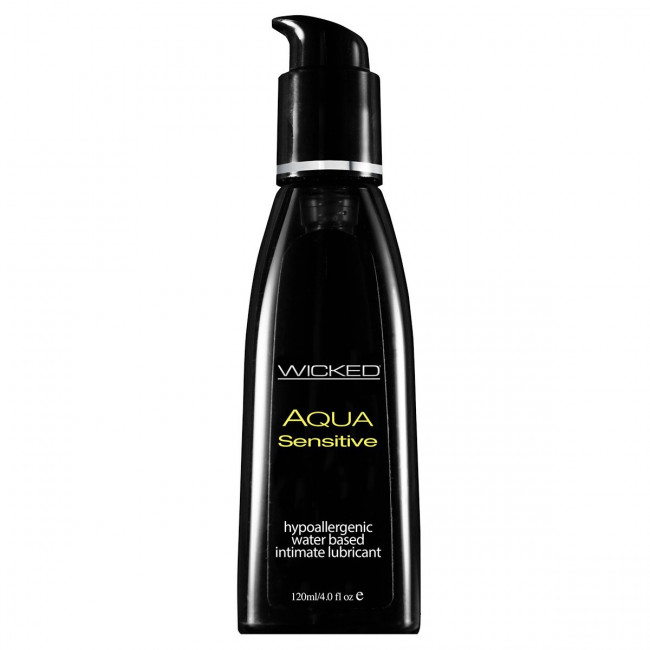 Мягкий лубрикант на водной основе AQUA SENSITIVE - 120 мл., Wicked Мягкий лубрикант на водной основе AQUA SENSITIVE - 120 мл., Wicked
