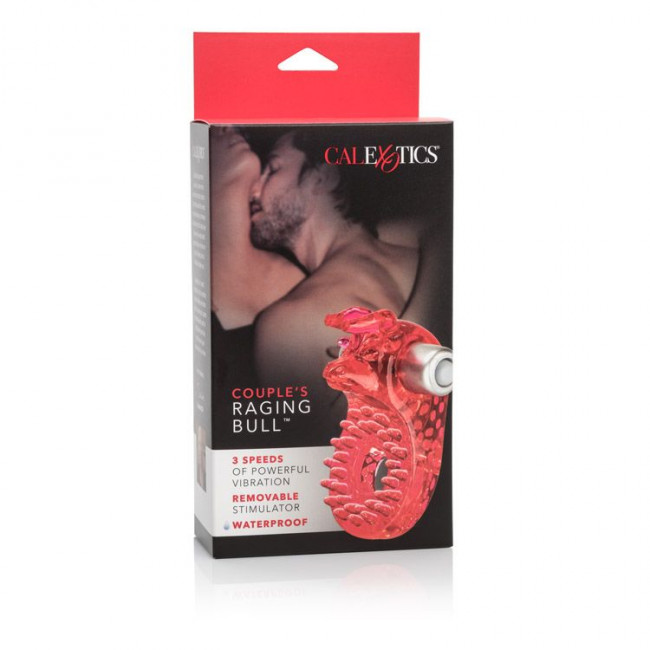 Эрекционное кольцо с вибростимулятором Couples Raging Bull, California Exotic Novelties