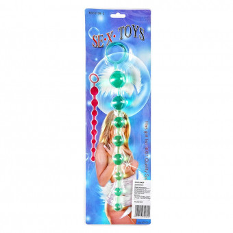 Зеленая анальная цепочка, Sextoy 2011
