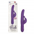 Фиолетовый водонепроницаемый силиконовый вибратор Posh 10-Function Silicone Teasing Tickler - 20 см., California Exotic Novelties Фиолетовый водонепроницаемый силиконовый вибратор Posh 10-Function Silicone Teasing Tickler - 20 см., California Exotic Novelties