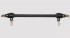 Черная распорка для ног Bound to You Faux Leather Spreader Bar - 50,8 см.
