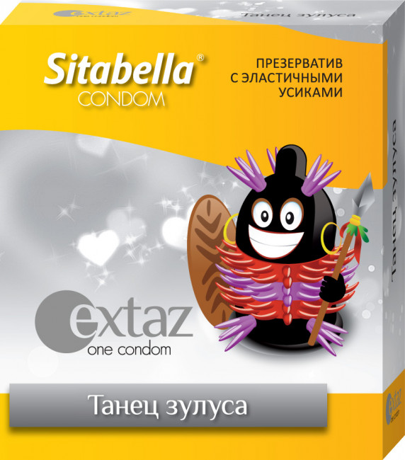 Презерватив Sitabella Extaz "Танец зулуса" - 1 шт., Sitabella