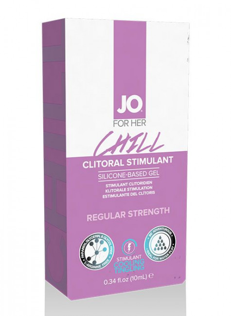 Возбуждающий гель мягкого действия JO CLITORAL CHILL - 10 мл., System JO Возбуждающий гель мягкого действия JO CLITORAL CHILL - 10 мл., System JO