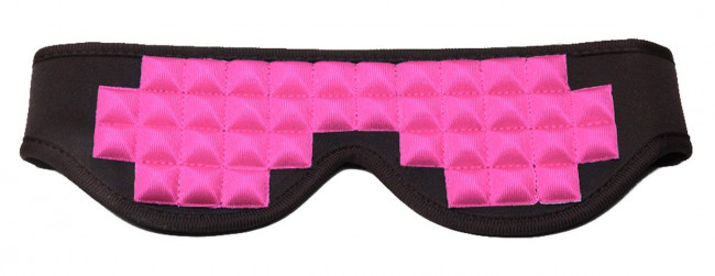 Розовая маска на глаза See No Evil Blindfold, PicoBong