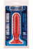Красный ребристый массажер для анальной стимуляции MENZSTUFF RIBBED TORPEDO PLUG - 13 см., Dream Toys Красный ребристый массажер для анальной стимуляции MENZSTUFF RIBBED TORPEDO PLUG - 13 см., Dream Toys