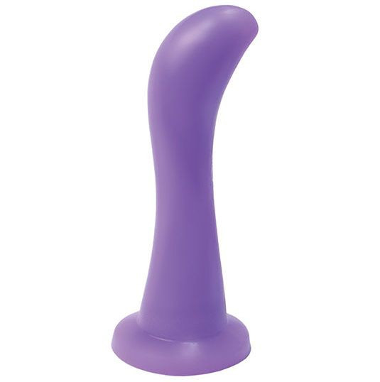 Фиолетовый G-стимулятор LUXE SERENE с широким основанием - 15,8 см., Blush Novelties Фиолетовый G-стимулятор LUXE SERENE с широким основанием - 15,8 см., Blush Novelties