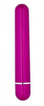 Розовый классический вибратор The Big One - 20 см., Taboom