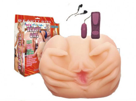 Мастурбатор-вагина реалистик с вибратором и звуковым сопровождением, Sextoy 2011