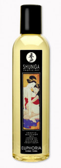 Массажное масло с цветочным ароматом Euphoria - 250 мл., Shunga