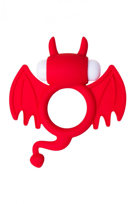 Красное эрекционное кольцо на пенис JOS COCKY DEVIL, JOS Красное эрекционное кольцо на пенис JOS COCKY DEVIL, JOS