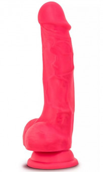 Красный фаллоимитатор на присоске Hypnotize - 19 см., Blush Novelties