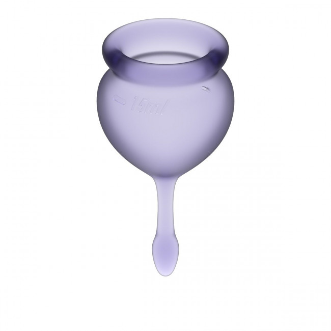 Набор фиолетовых менструальных чаш Feel good Menstrual Cup Набор фиолетовых менструальных чаш Feel good Menstrual Cup
