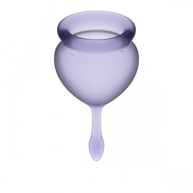 Набор фиолетовых менструальных чаш Feel good Menstrual Cup Набор фиолетовых менструальных чаш Feel good Menstrual Cup