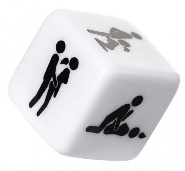 Игральный кубик "Позы страсти" Игральный кубик "Позы страсти"